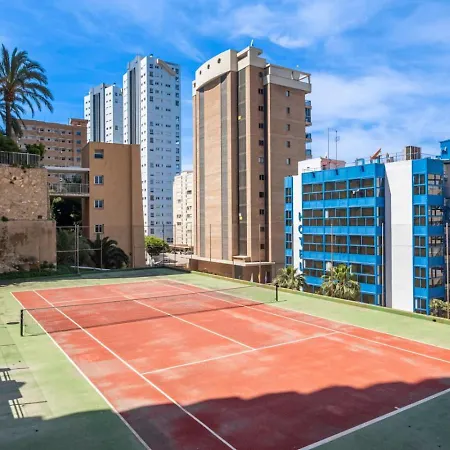 Stunning Sea Views Levante - 2br Flat With Pool Benidorm