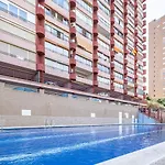 Stunning Sea Views Levante - 2br Flat With Pool Benidorm