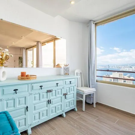 Stunning Sea Views Levante - 2br Flat With Pool Apartment Benidorm