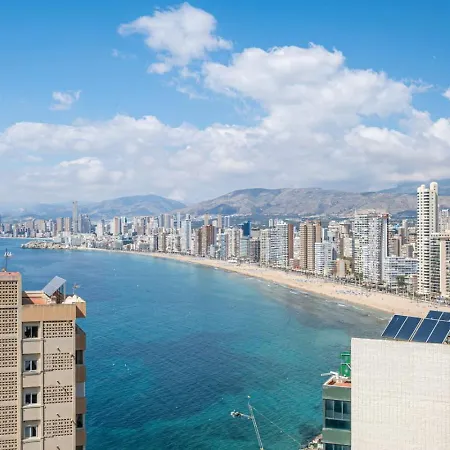 Stunning Sea Views Levante - 2br Flat With Pool Benidorm