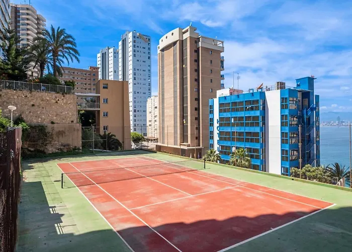 Stunning Sea Views Levante - 2br Flat With Pool Benidorm