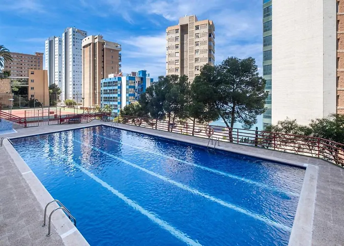 Stunning Sea Views Levante - 2br Flat With Pool Apartment