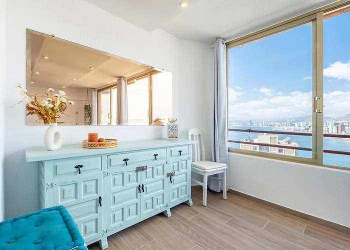 Stunning Sea Views Levante - 2br Flat With Pool Apartment Benidorm