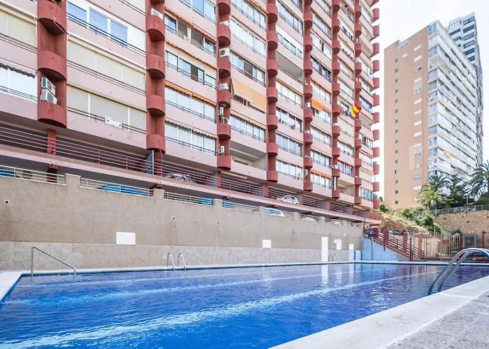 Stunning Sea Views Levante - 2br Flat With Pool Benidorm